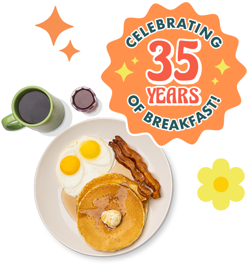 Celebrating 35 years of breakfast!