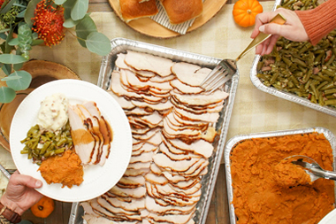 Holiday Catering Party Trays & Family Meals